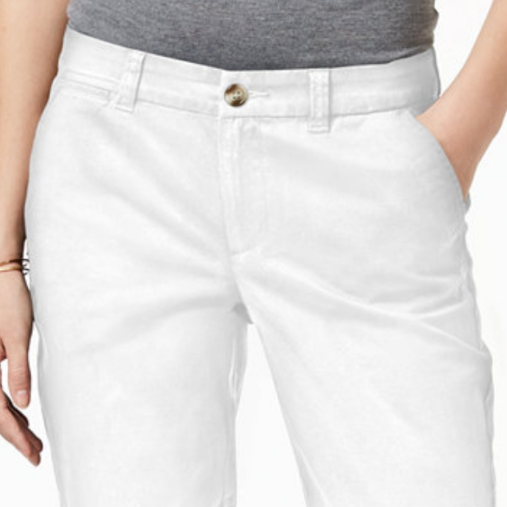 Maison Jules Classic cropped trouser pants, NEW